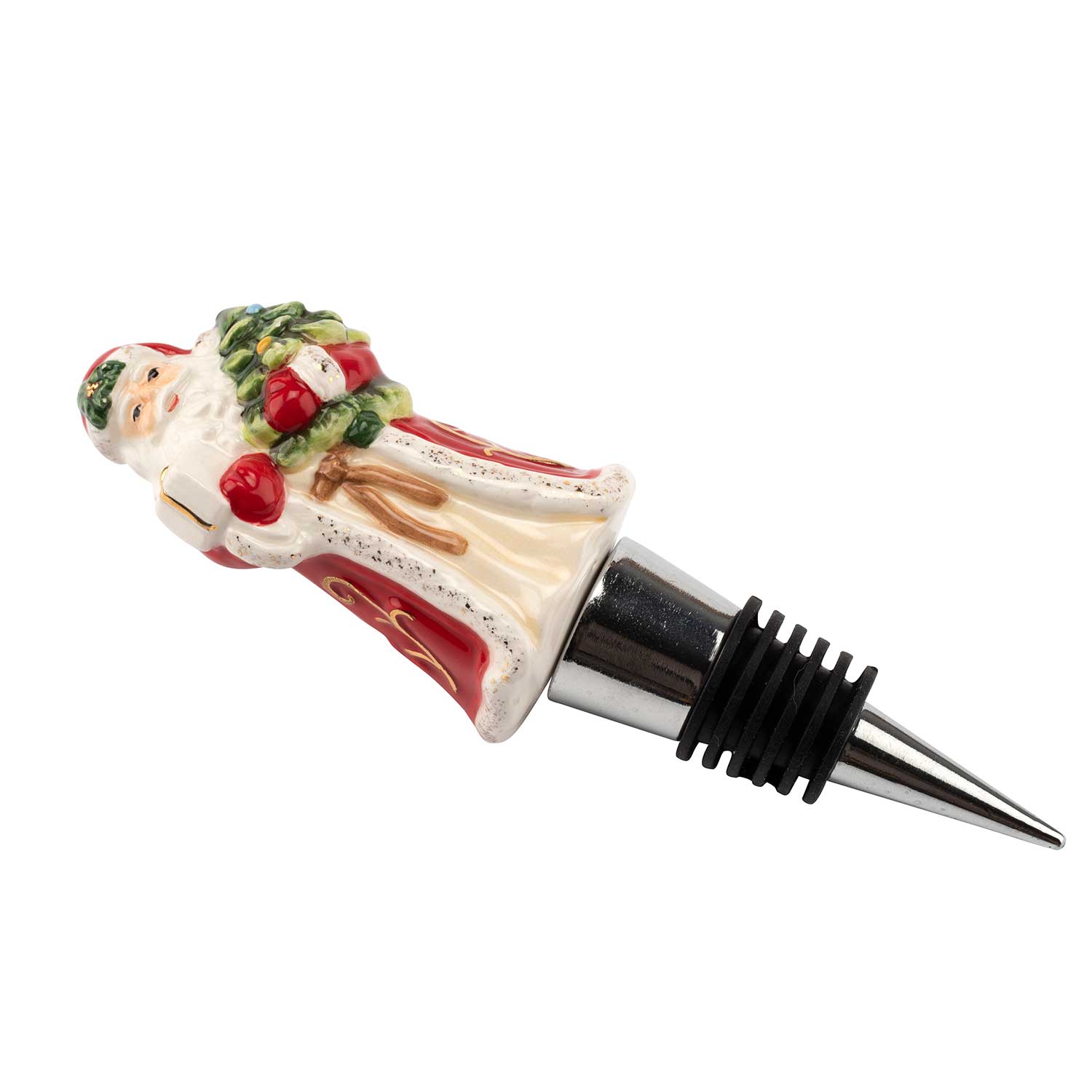 Christmas Tree Bottle Stopper (Santa) image number null